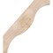 Ekena Millwork 3 1/2"W x 32"D x 36"H Funston Smooth Knee Brace, Douglas Fir BRC04X32X36FST00SDF - alternate 3